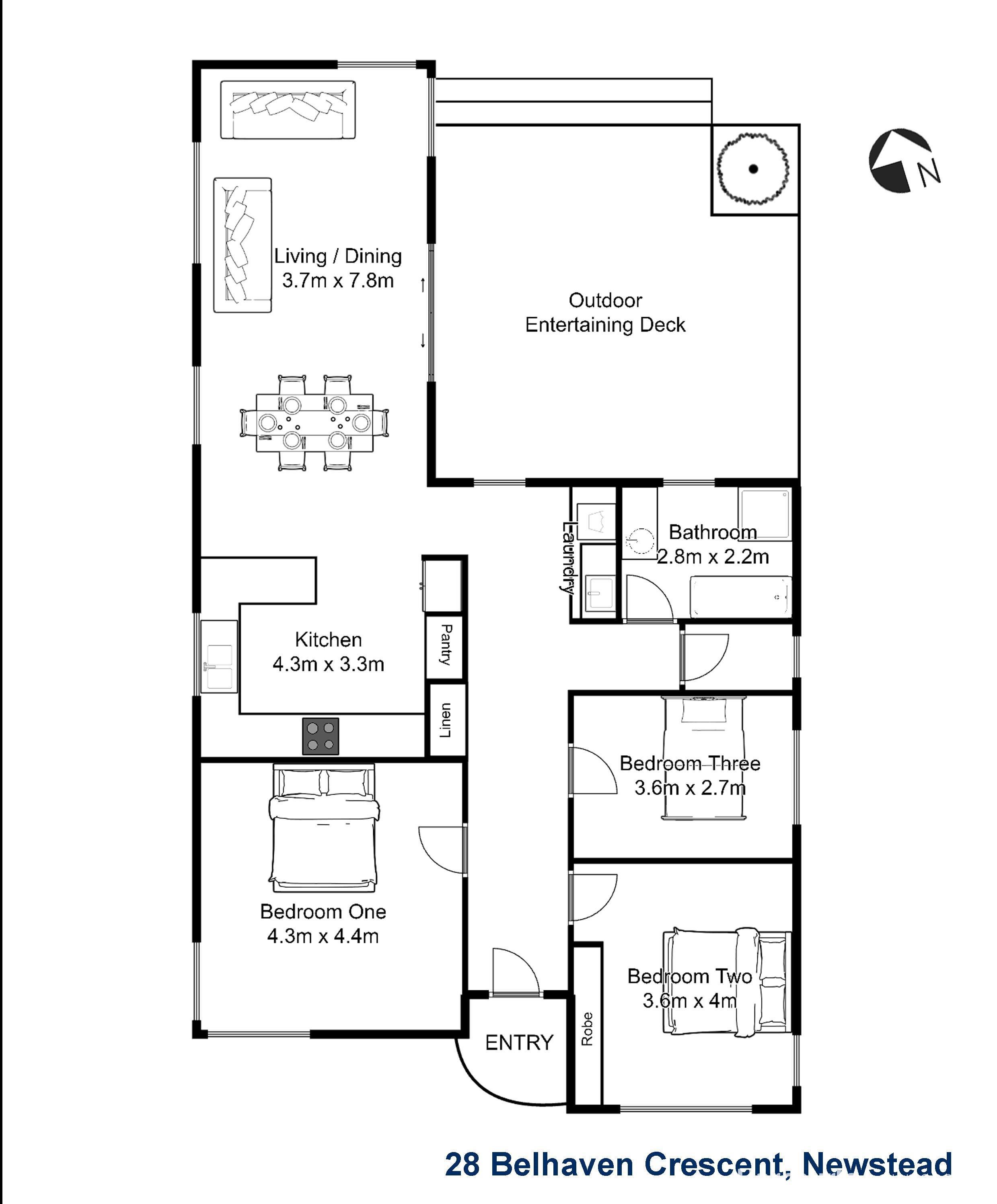 28 Belhaven Crescent, NEWSTEAD, TAS 7250 House for Sale