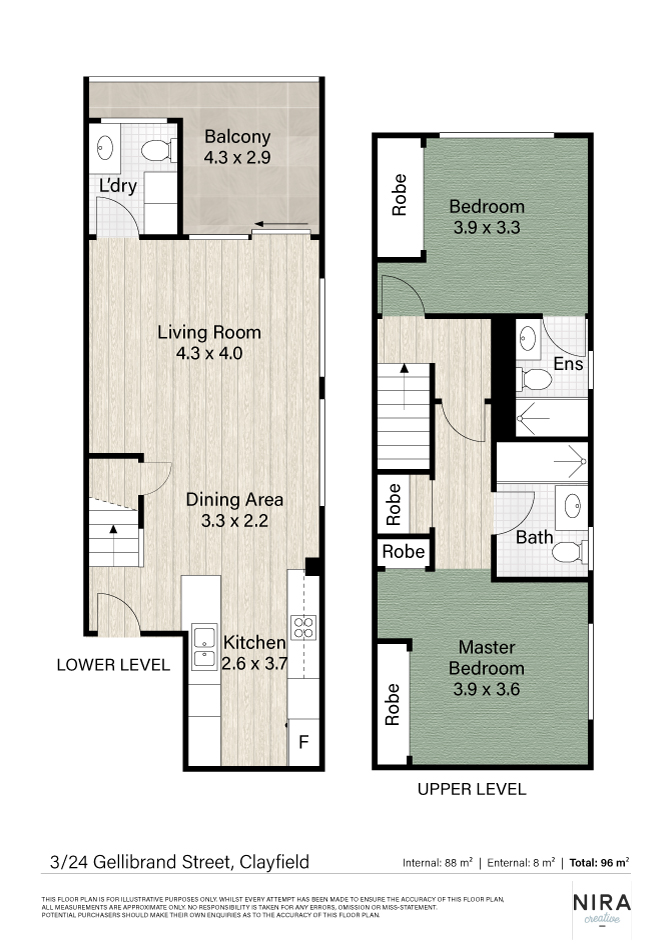 3/24 Gellibrand Street, CLAYFIELD, QLD 4011 Townhouse for Sale