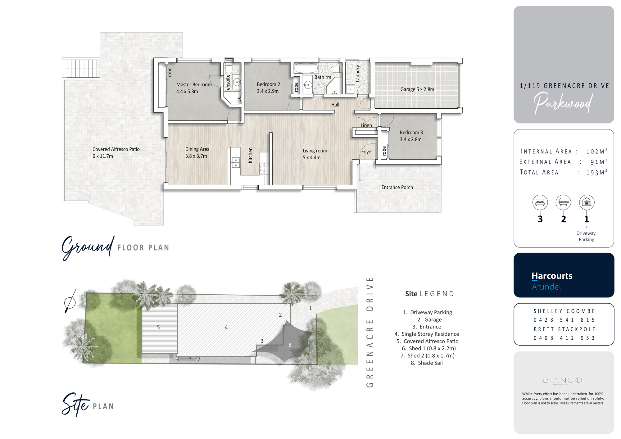 1/119 Greenacre Drive, PARKWOOD, QLD 4214 House for Sale