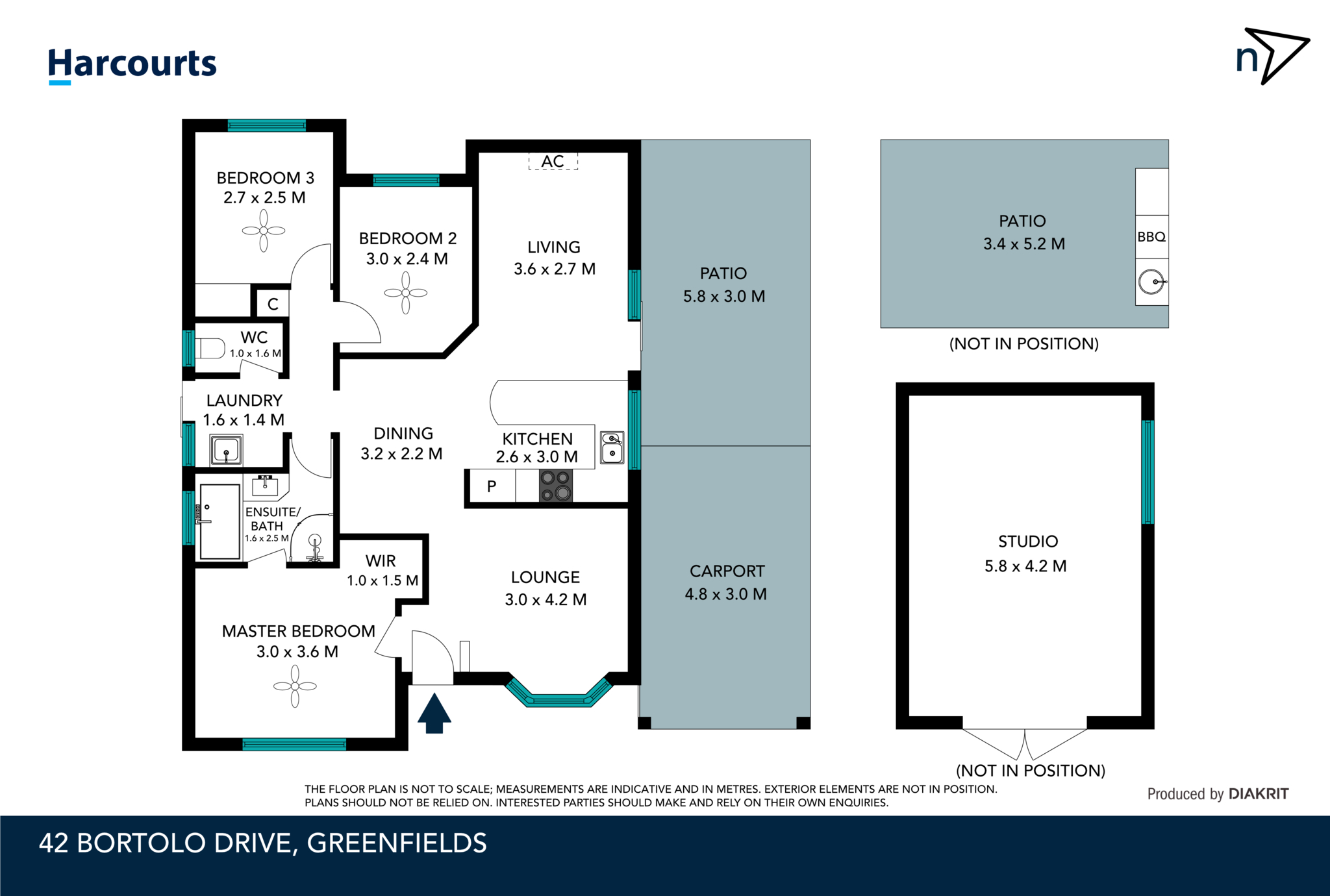 42 Bortolo Drive, GREENFIELDS, WA 6210 House for Sale