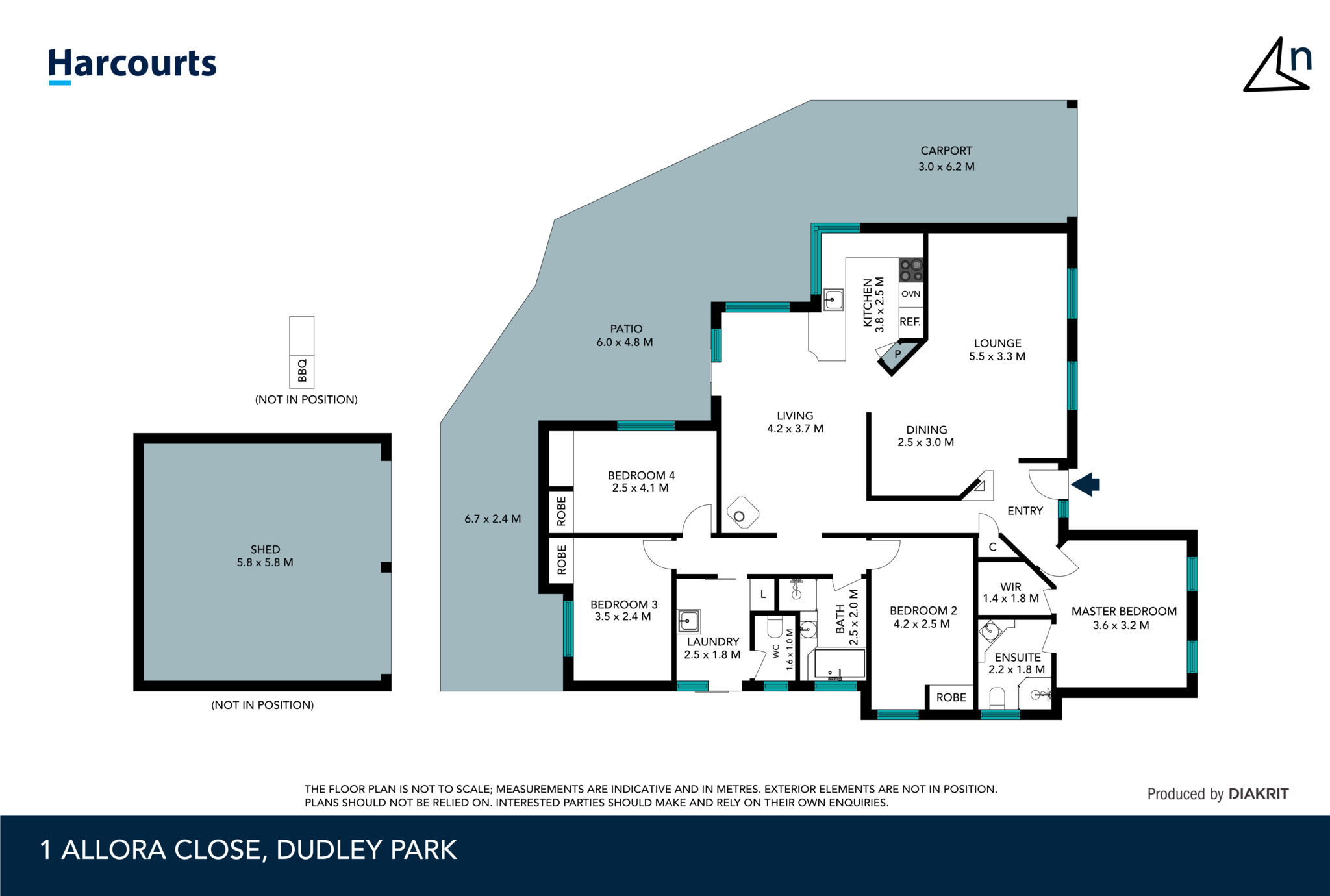 1 Allora Close, DUDLEY PARK, WA 6210 House for Sale