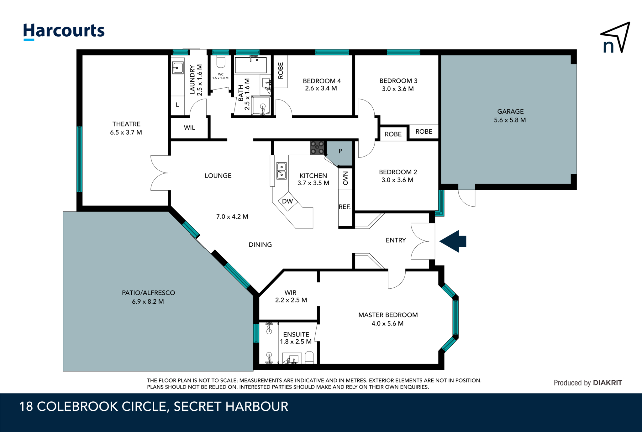 18 Colebrook Circle, SECRET HARBOUR, WA 6173 House for Sale