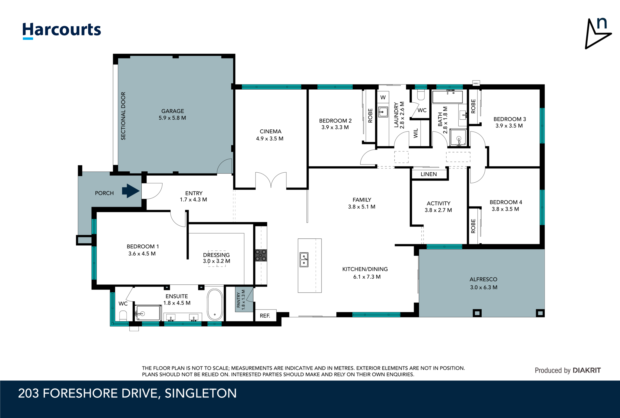 203 Foreshore Drive, SINGLETON, WA 6175 House for Sale