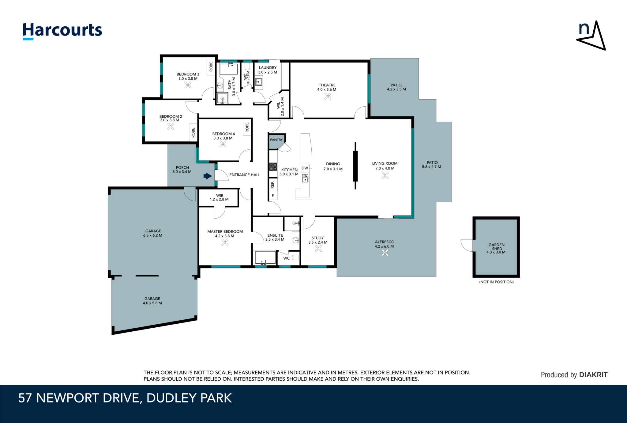 57 Newport Drive, DUDLEY PARK, WA 6210 House for Sale