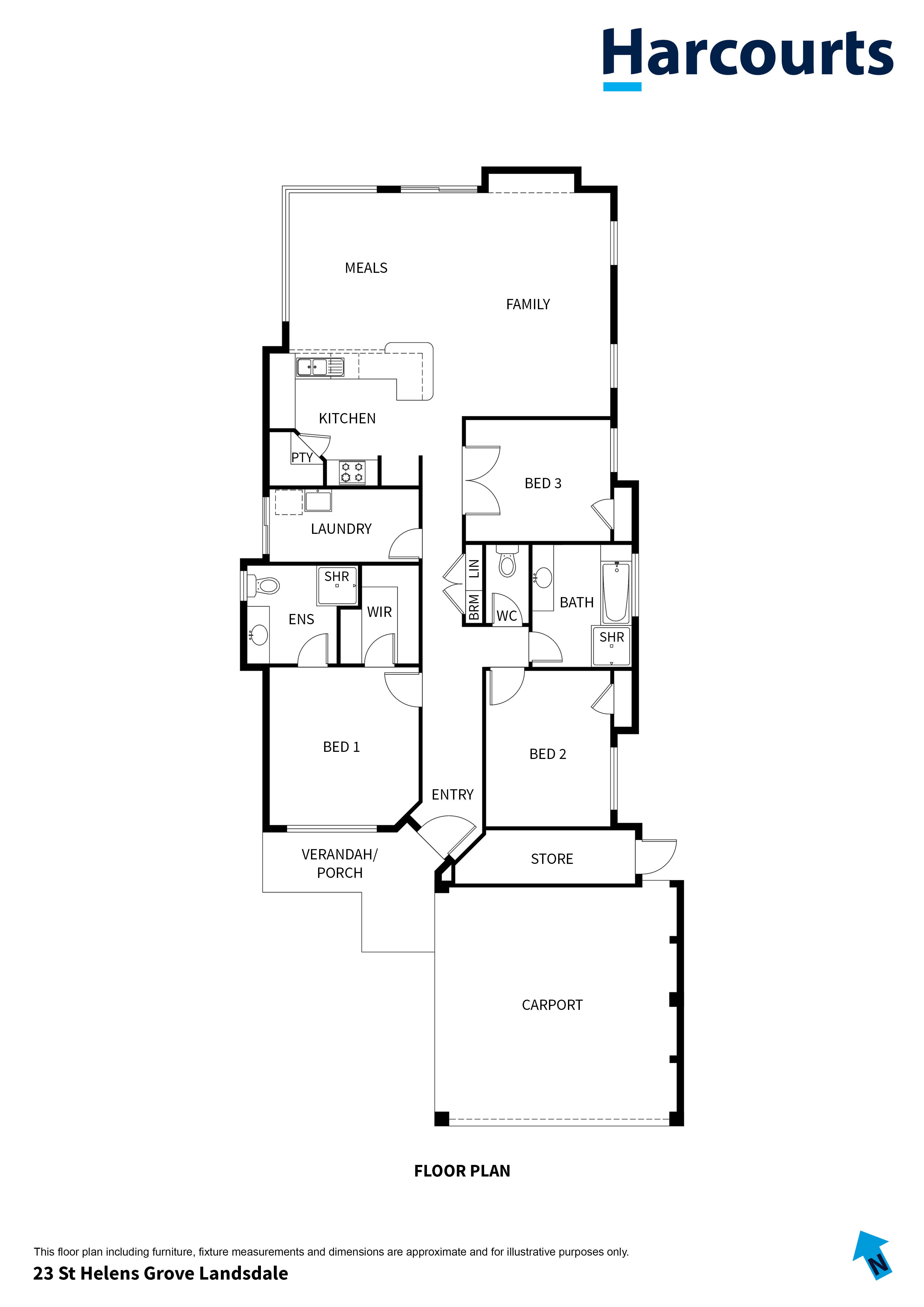 23 St Helens Grove, LANDSDALE, WA 6065 House for Sale