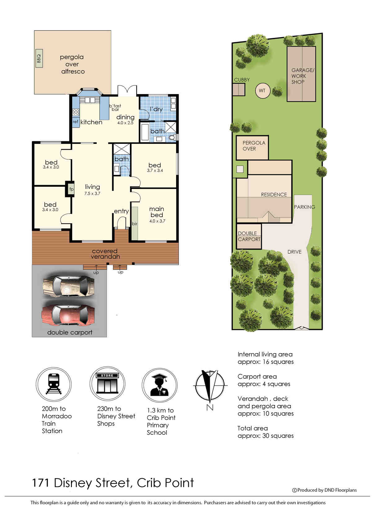 Crib Point Map 171 Disney Street, CRIB POINT, VIC 3919 - House Sold - harcourts.net