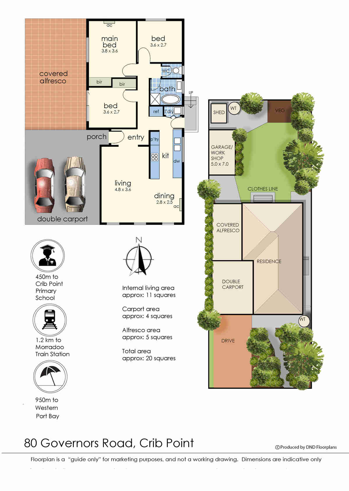 Crib Point Map 80 Governors Road, CRIB POINT, VIC 3919 - House Sold - harcourts.net