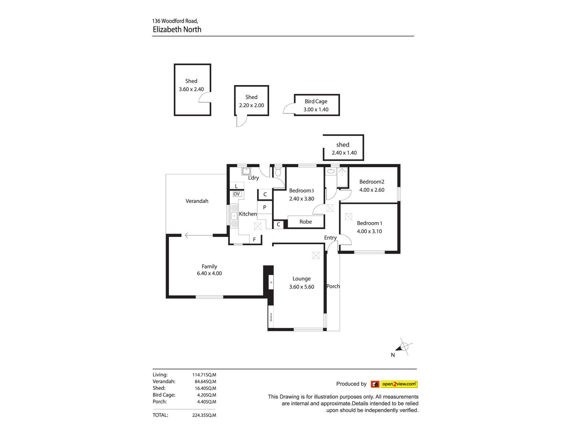 136 Woodford Road, ELIZABETH NORTH, SA 5113 House for Sale