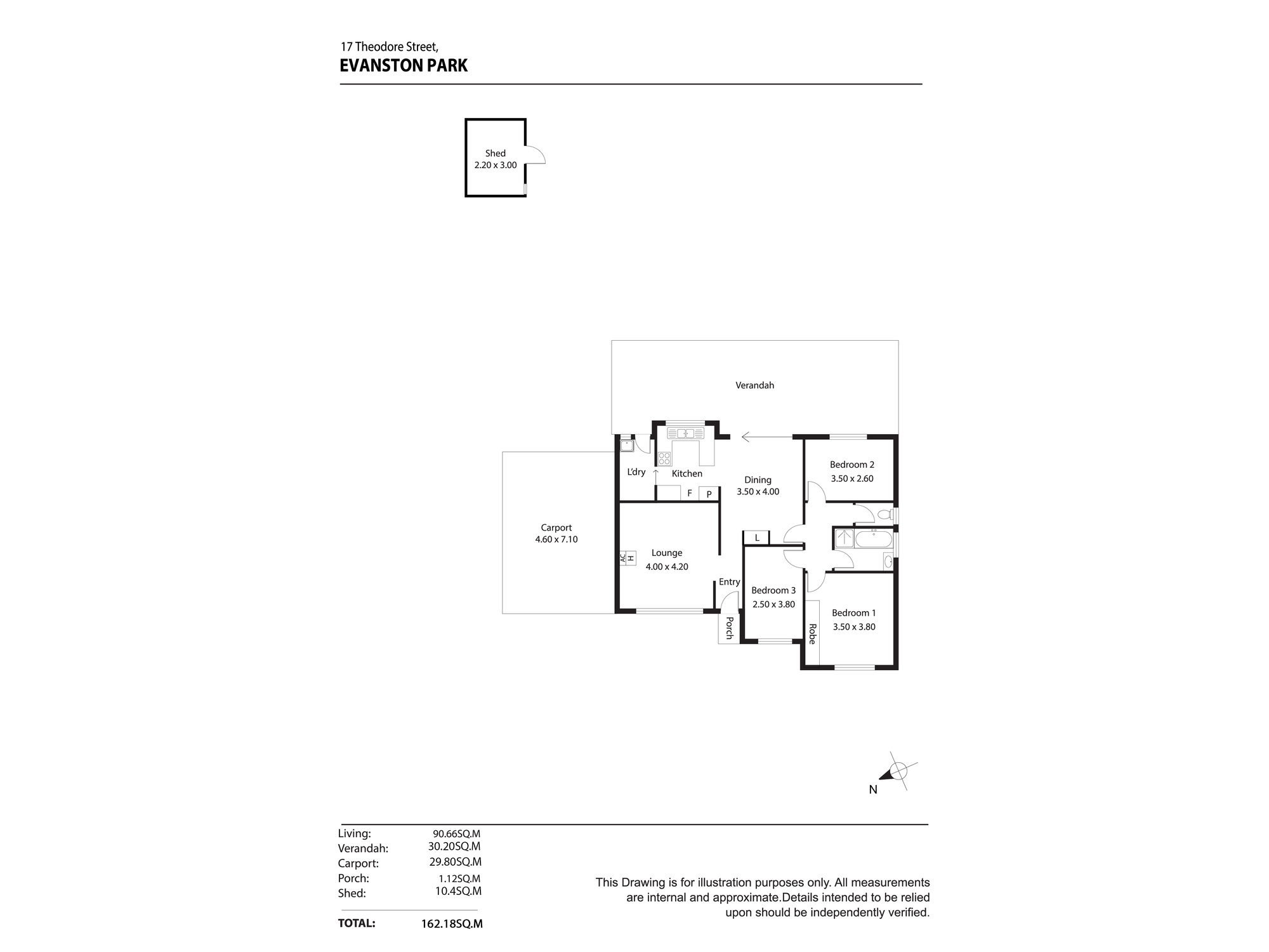 17 Theodore Street, EVANSTON PARK, SA 5116 House for Sale