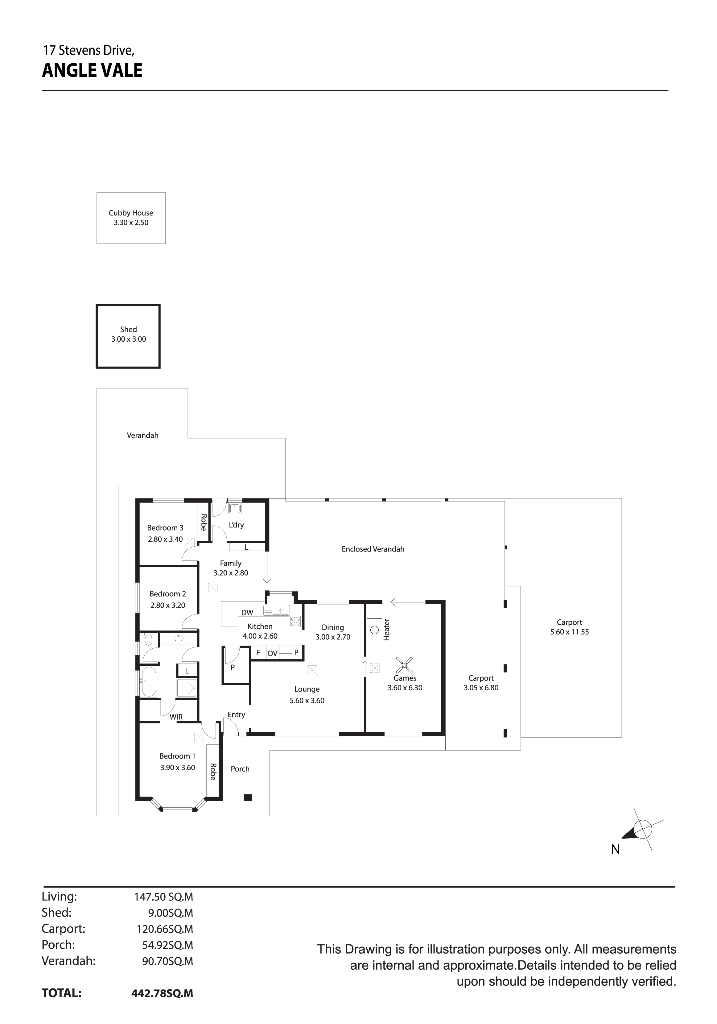 17 Stevens Drive, ANGLE VALE, SA 5117 House for Sale