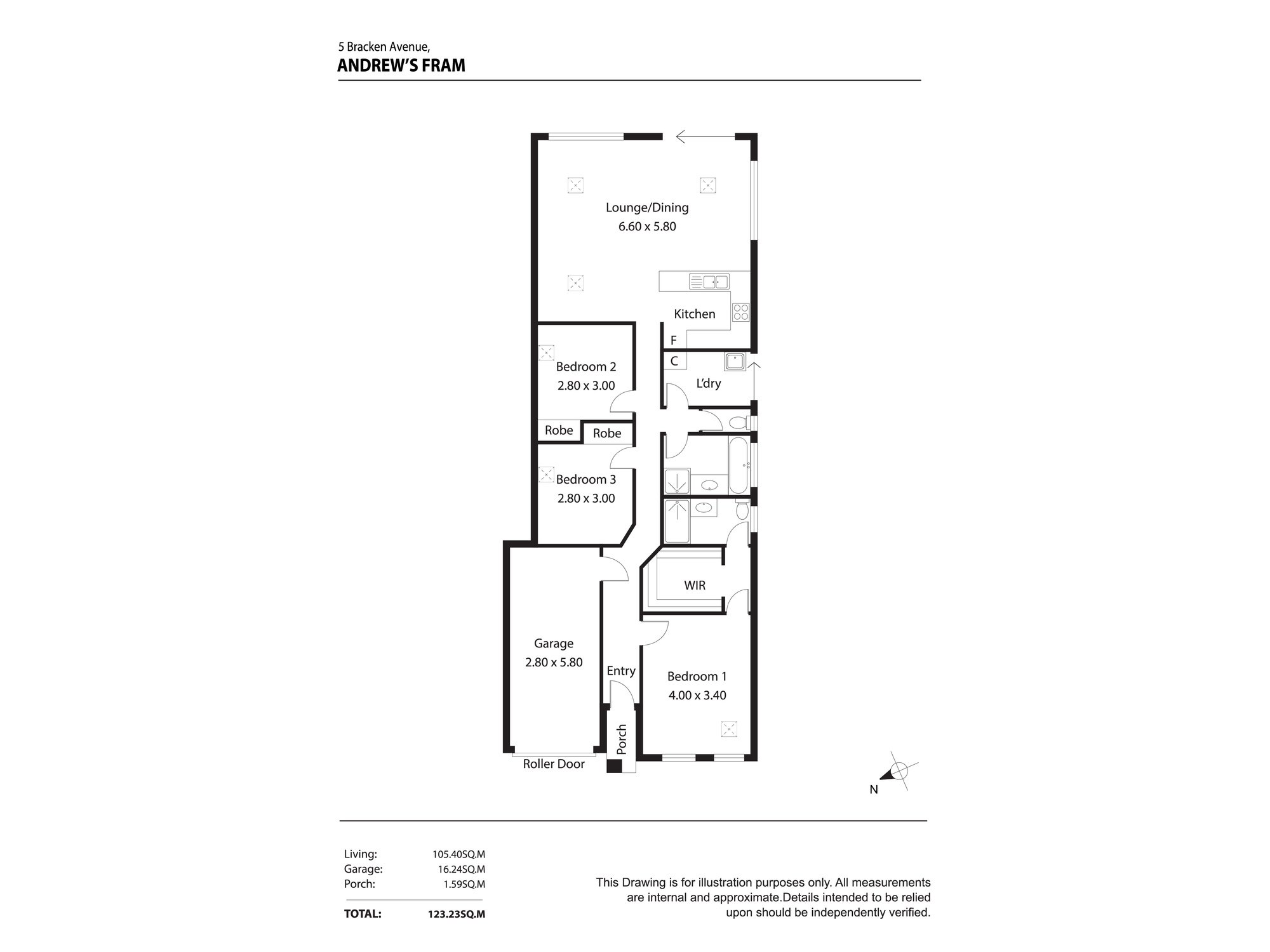 5 Bracken Avenue, ANDREWS FARM, SA 5114 House for Sale
