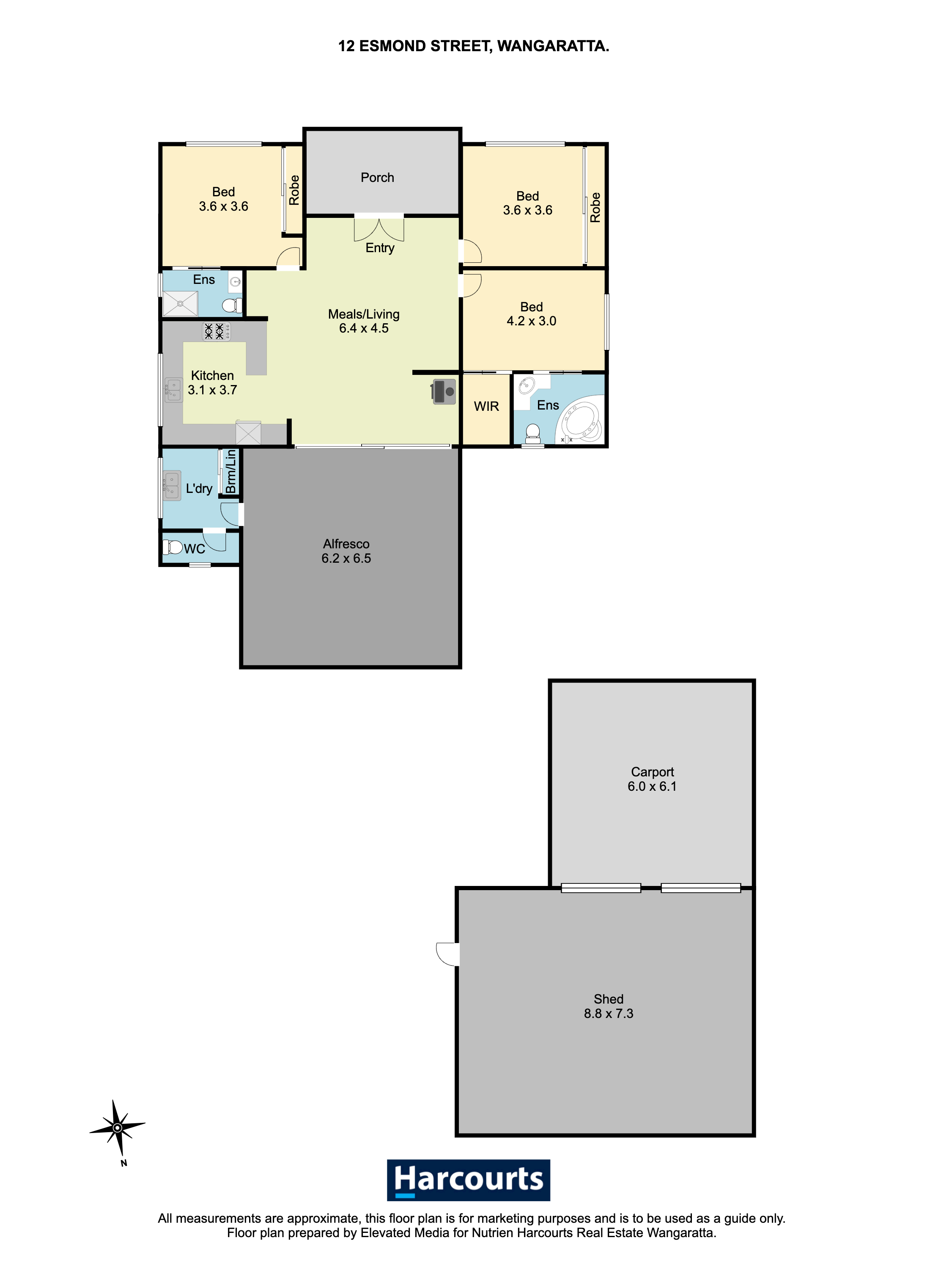 12 Esmond Street, WANGARATTA, VIC 3677 House for Sale nutrien