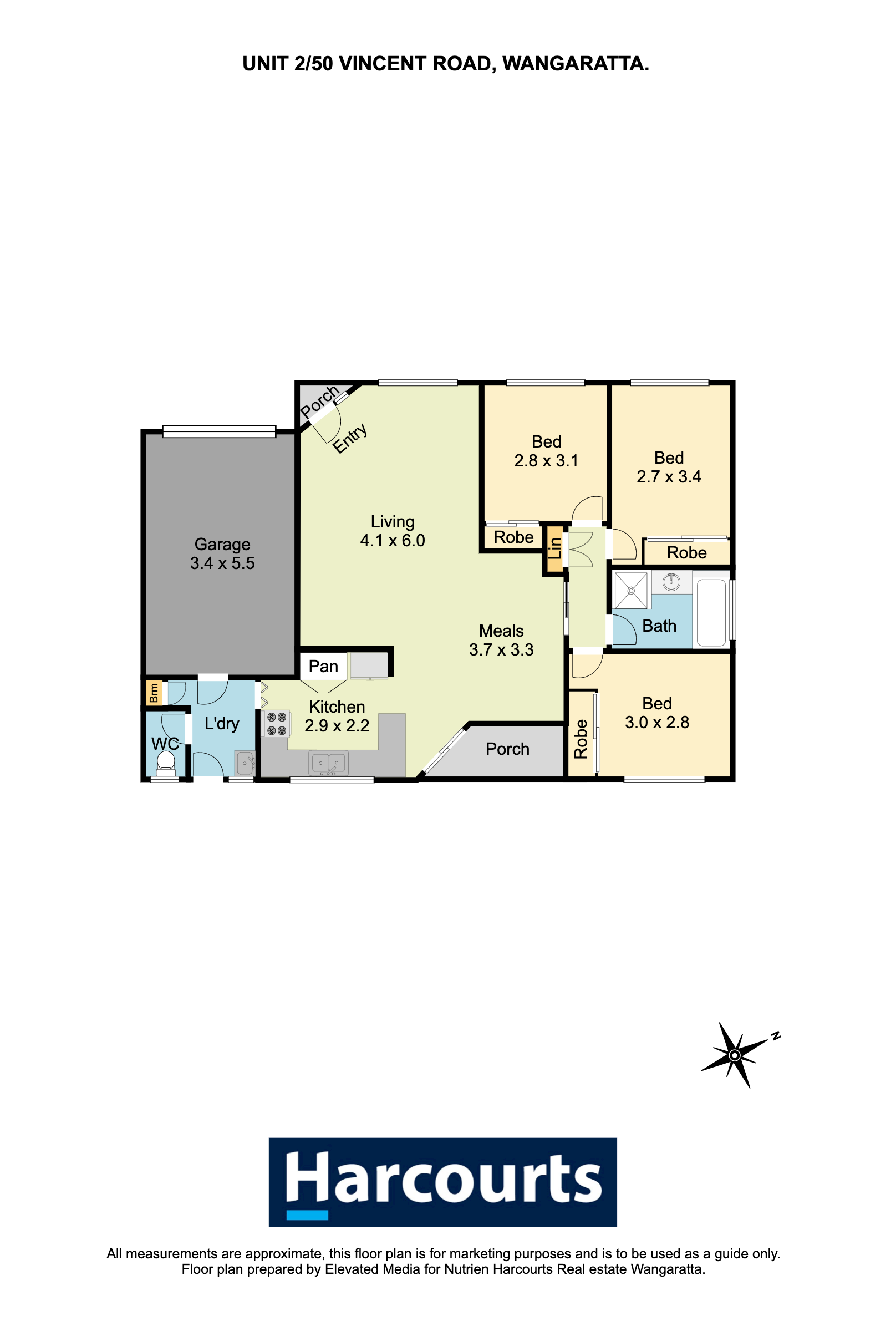 2/50 Vincent Road, WANGARATTA, VIC 3677 Townhouse for Sale nutrien