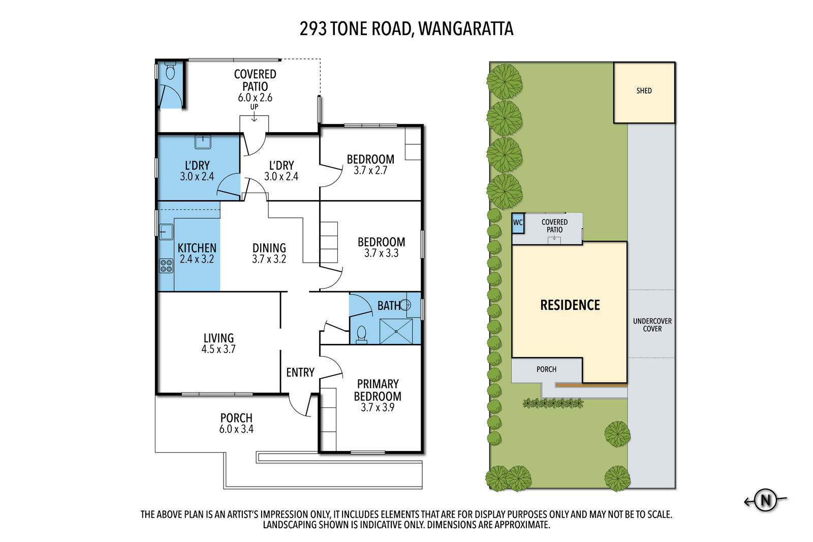 293 Tone Road, WANGARATTA, VIC 3677 House for Sale