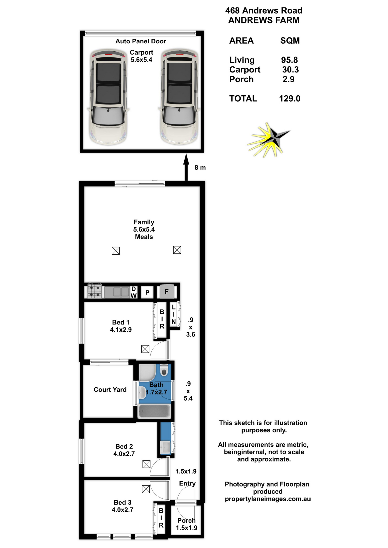 468 Andrews Road, ANDREWS FARM, SA 5114 House for Sale
