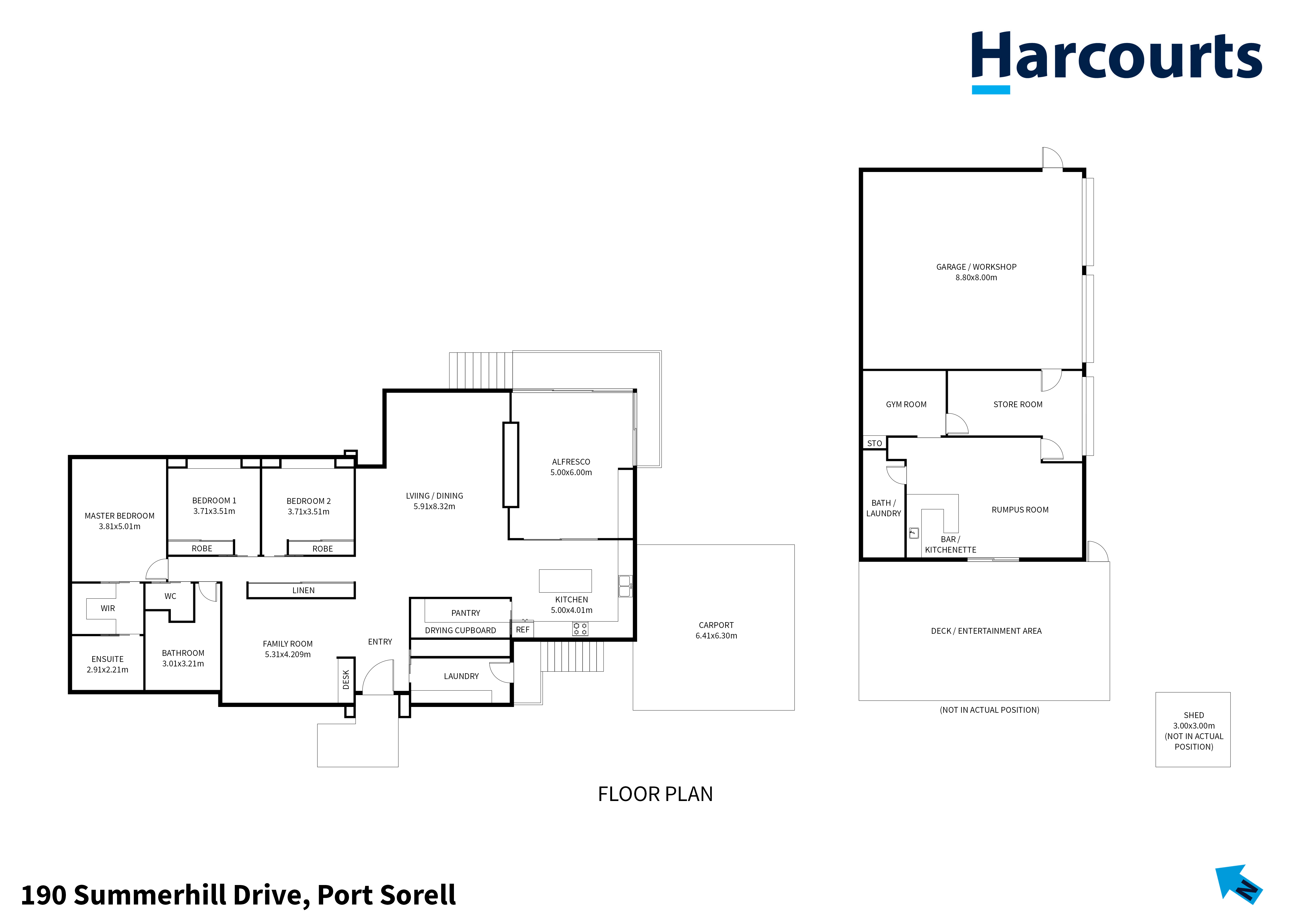 190 Summerhill Drive, PORT SORELL, TAS 7307 House for Sale