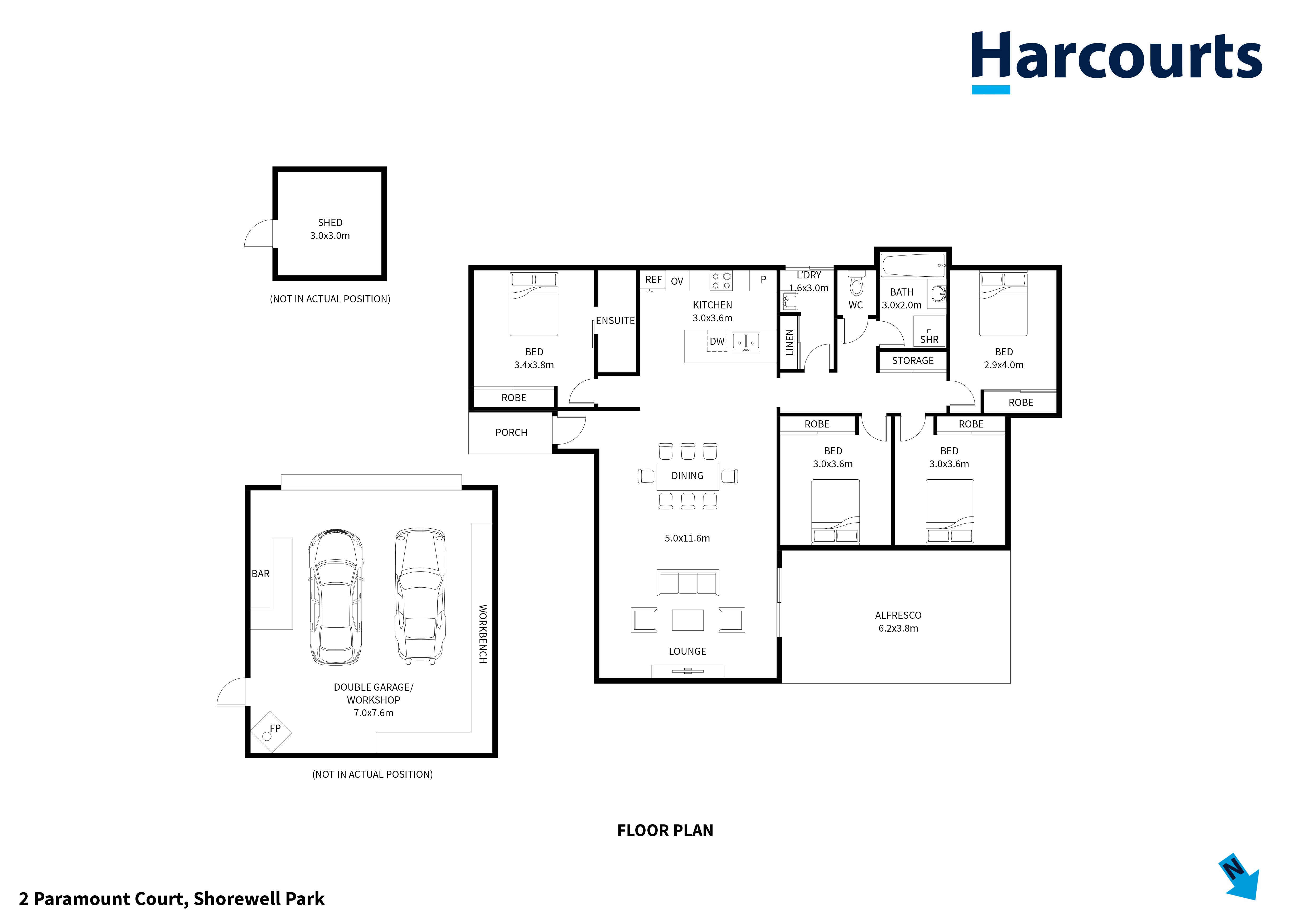 2 Paramount Court, SHOREWELL PARK, TAS 7320 House for Sale