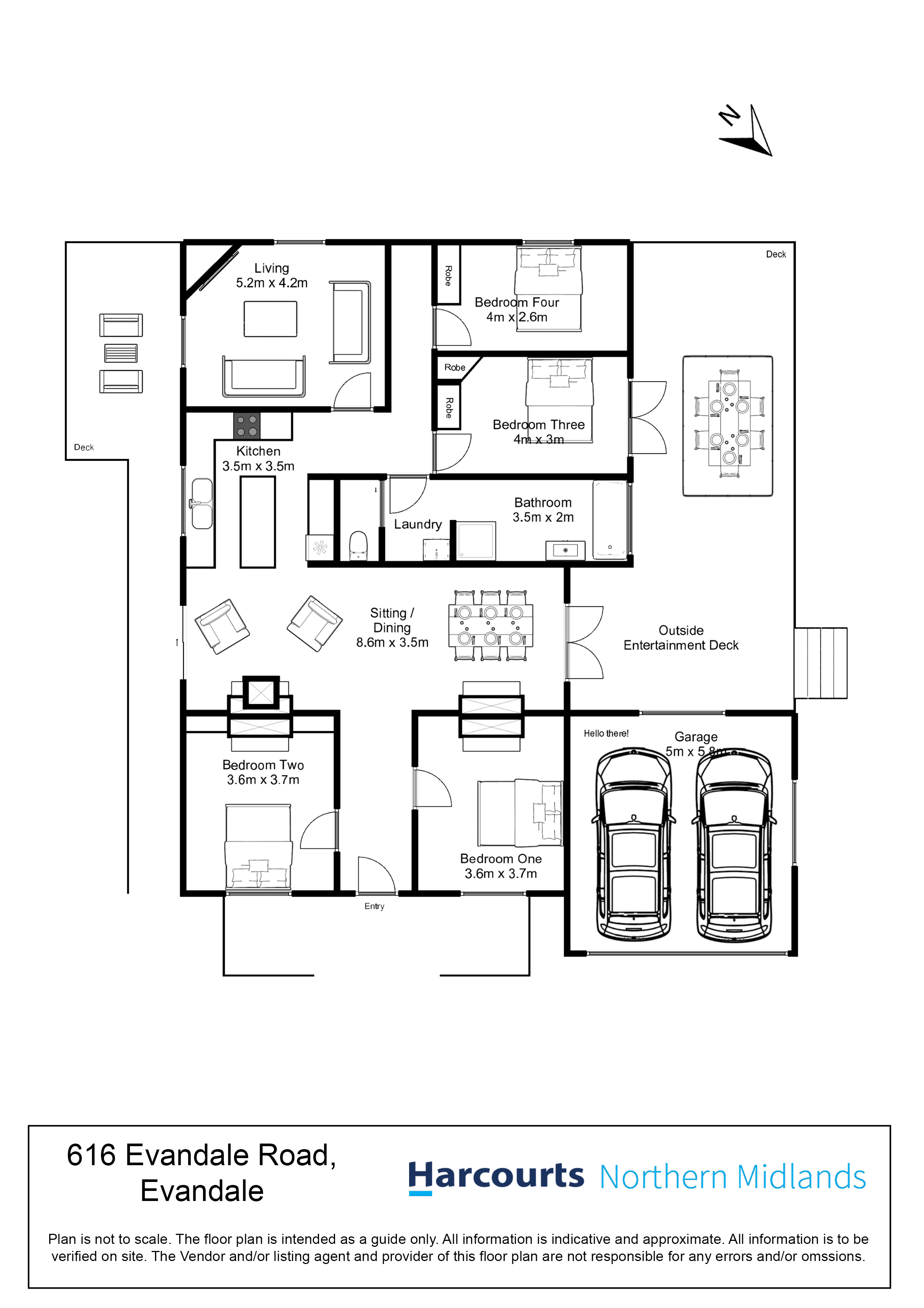 616 Evandale Road, EVANDALE, TAS 7212 House for Sale