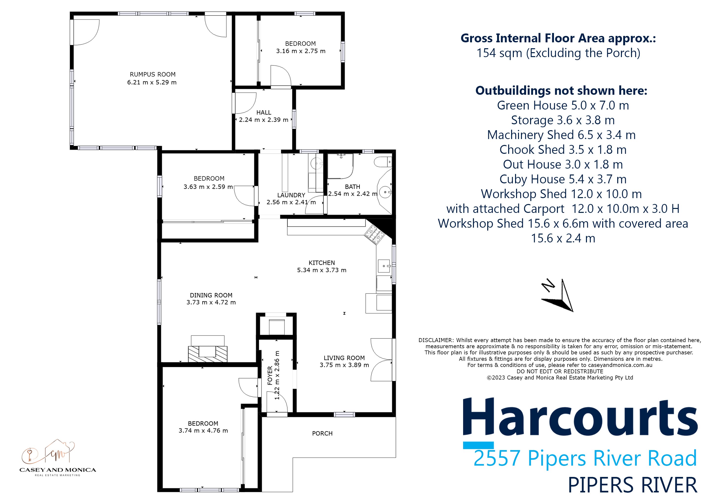 2557 Pipers River Road, PIPERS RIVER, TAS 7252 House for Sale