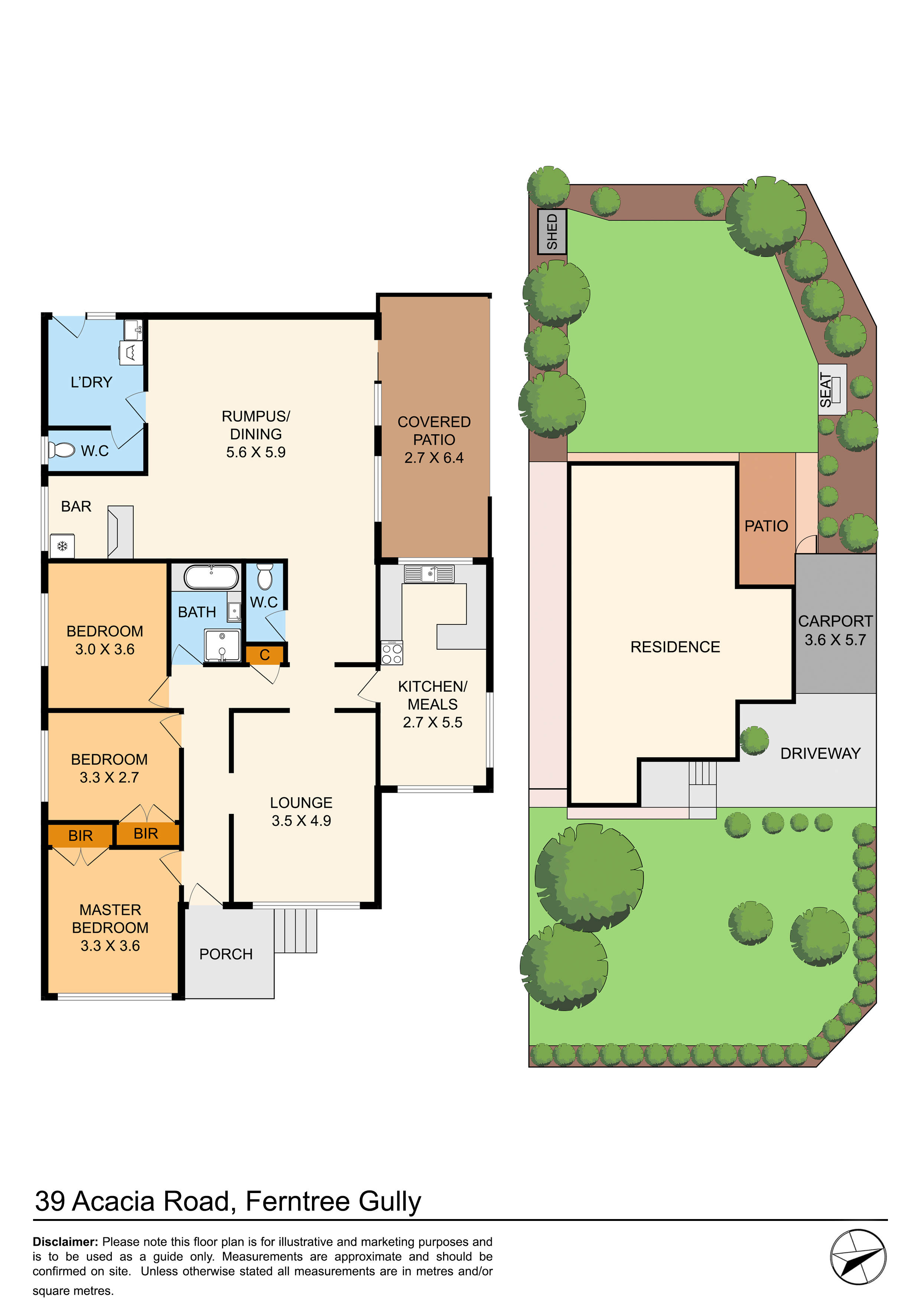 39 Acacia Road, FERNTREE GULLY, VIC 3156 House for Sale