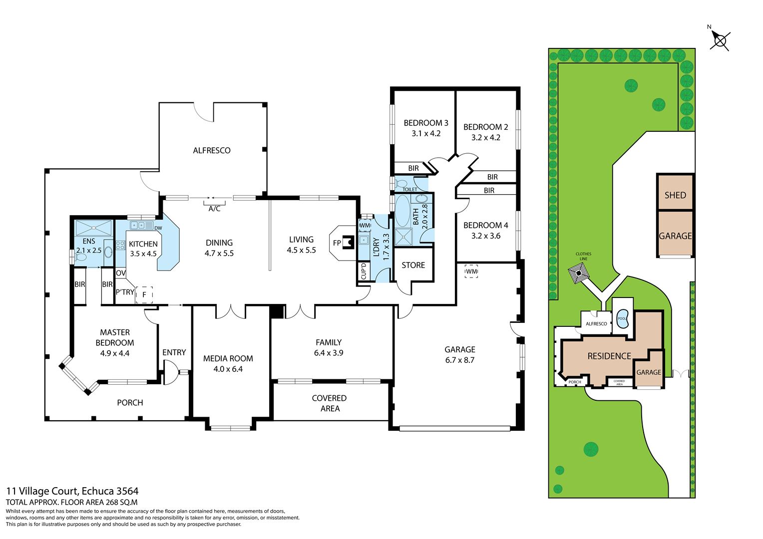 11 Village Court, ECHUCA, VIC 3564 House for Sale