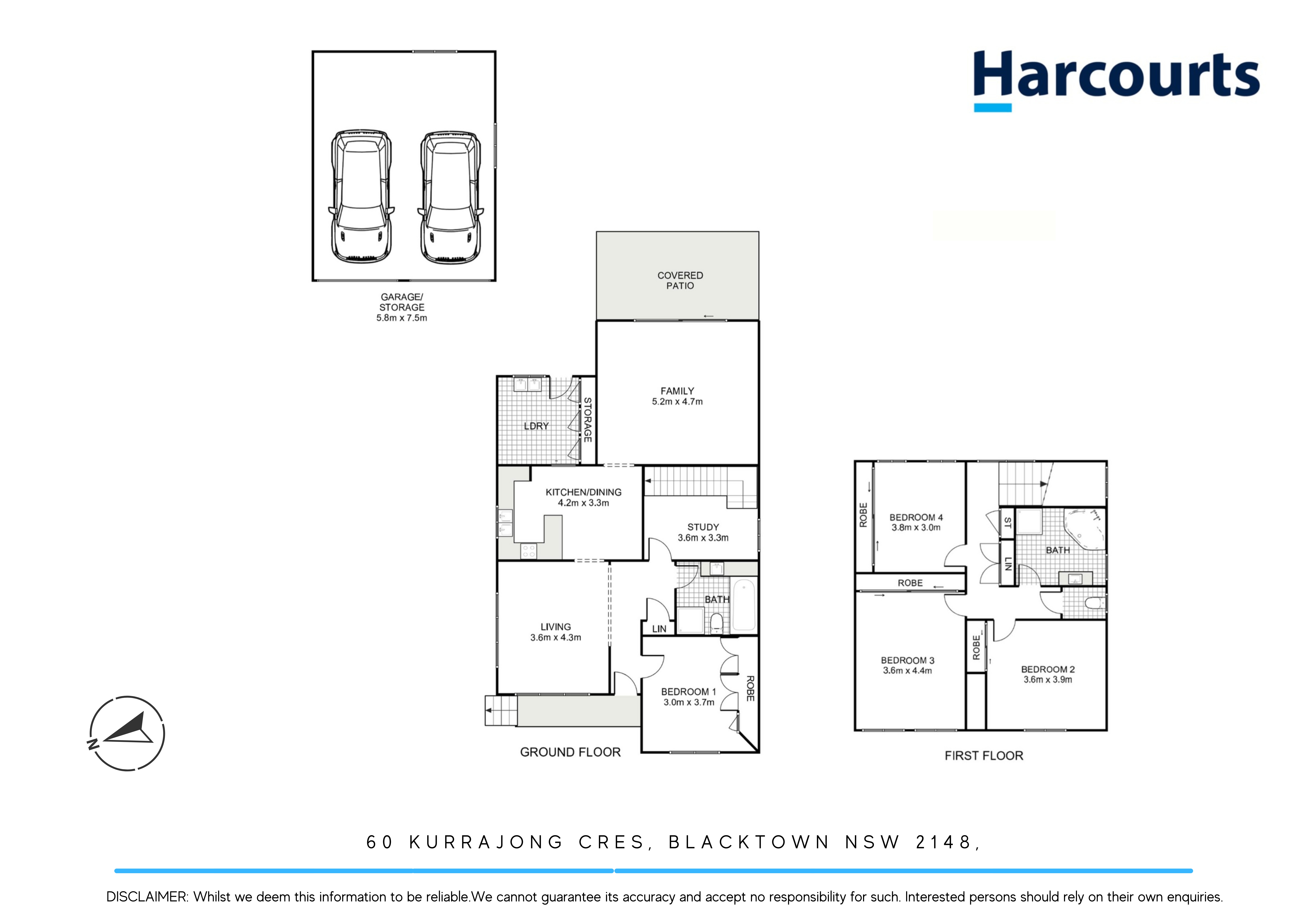 60 Kurrajong Crescent, BLACKTOWN, NSW 2148 House for Sale