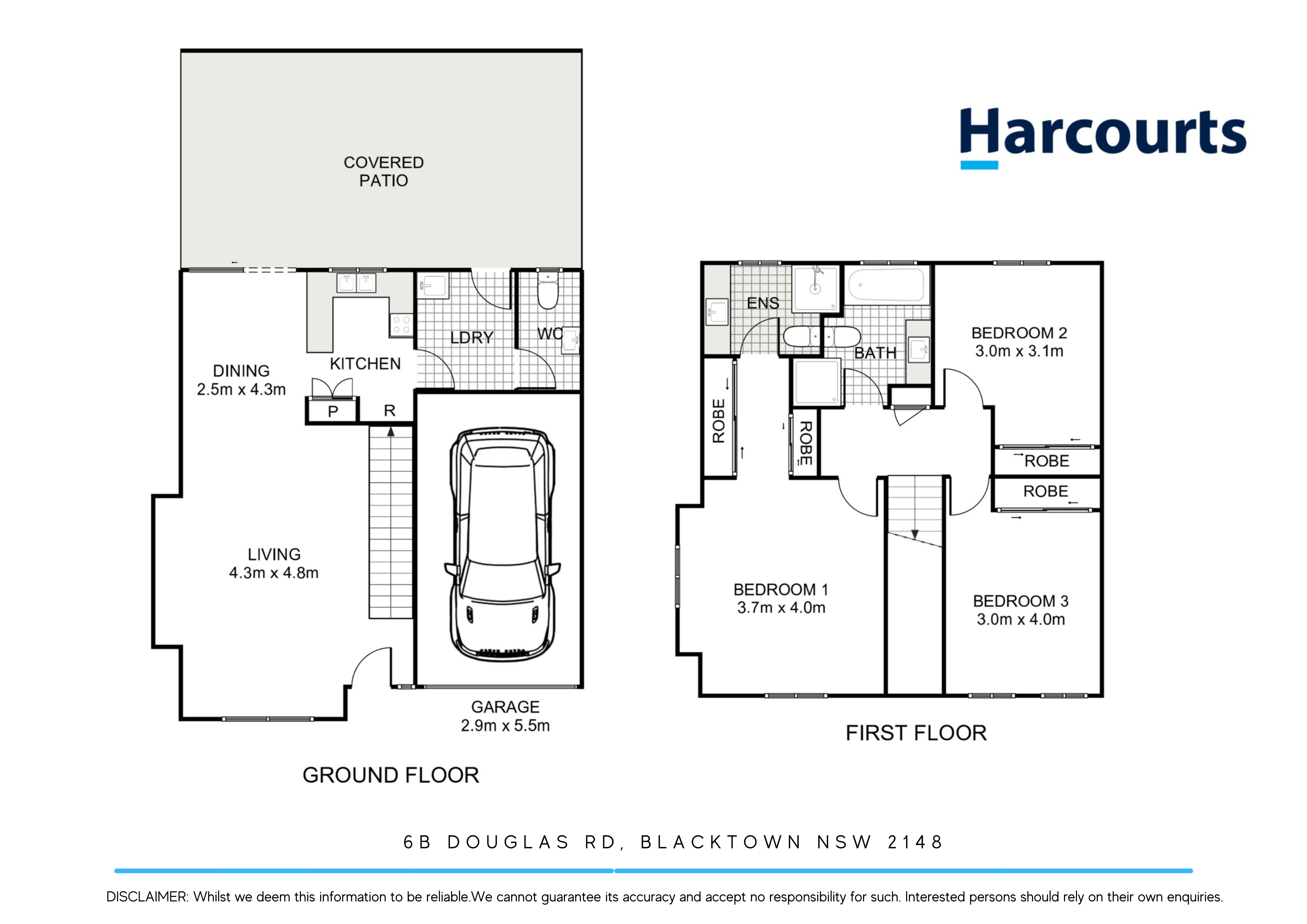 6B Douglas Road, BLACKTOWN, NSW 2148 Townhouse for Sale