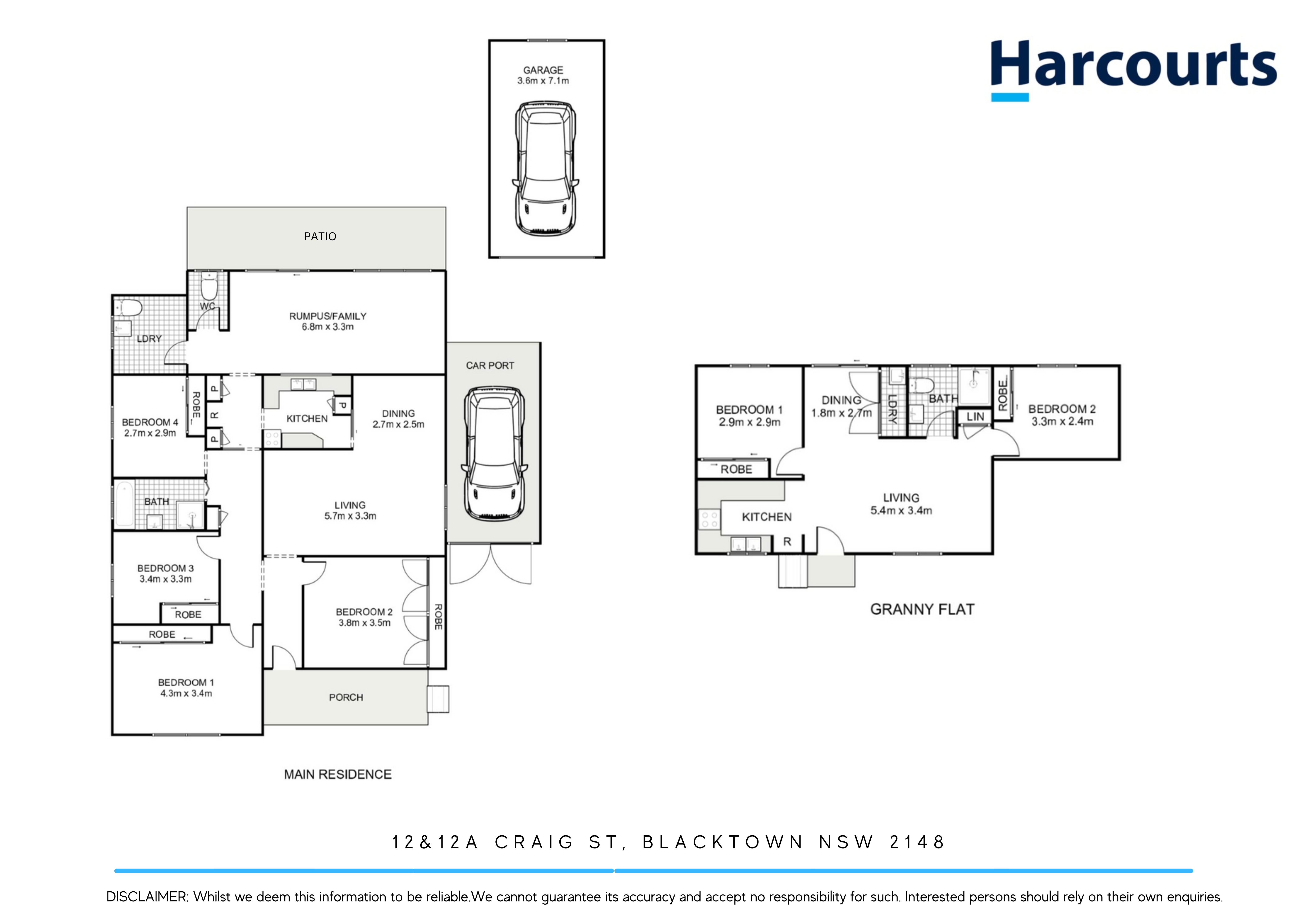 1212a Craig Street, BLACKTOWN, NSW 2148 House for Sale