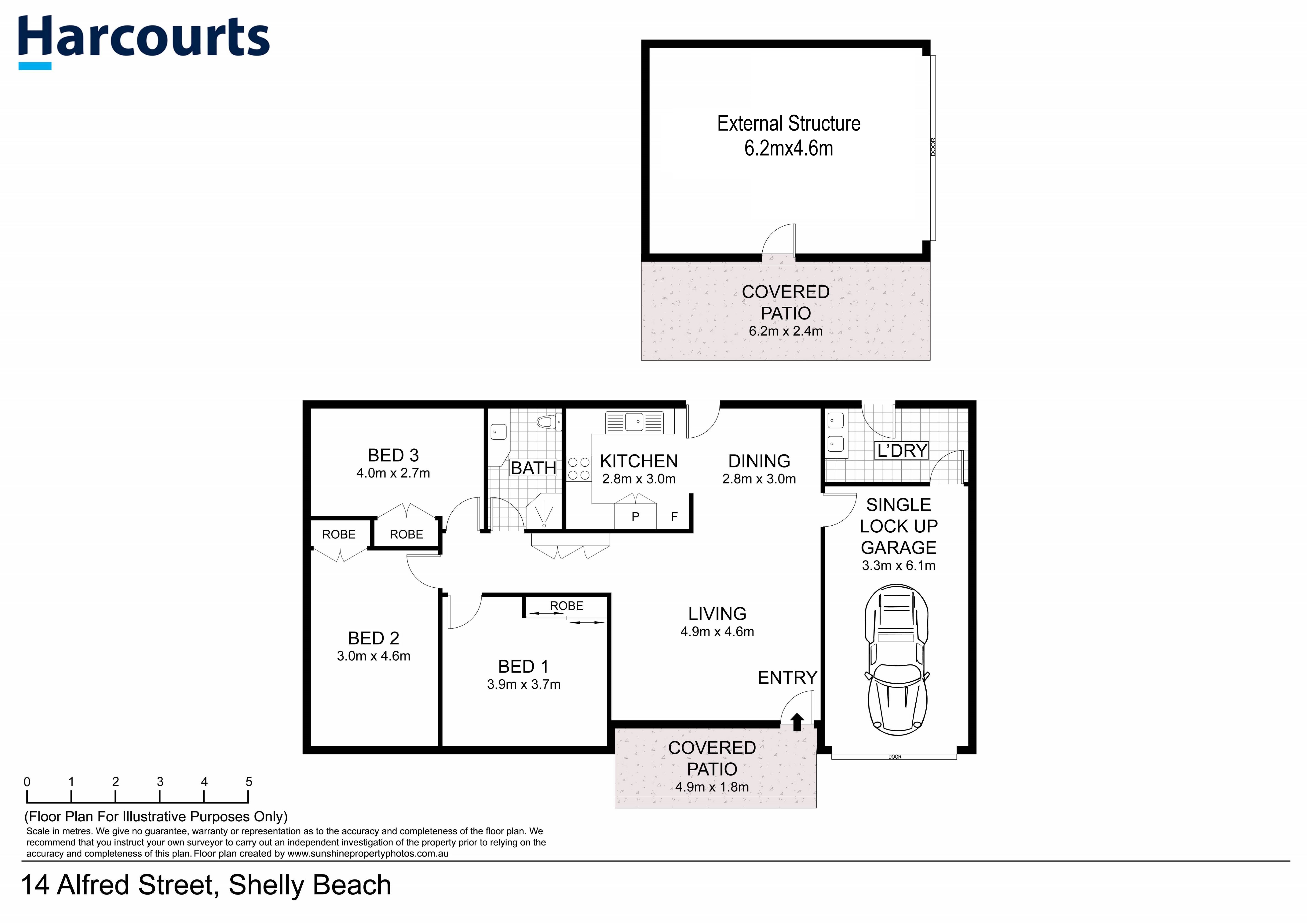 14 Alfred Street, SHELLY BEACH, QLD 4551 House for Sale