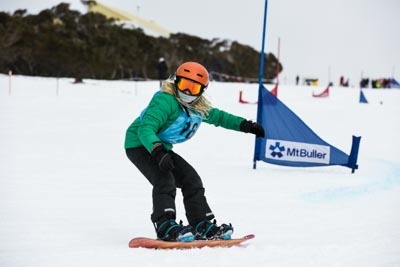 Division 5 & 4 Boys Snowboard GS – Race Shots