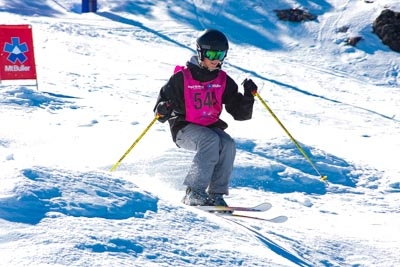 Div 2 boys Moguls qualifier