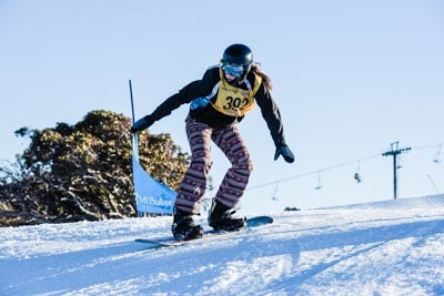 Division 2 Girls Snowboard Cross Final