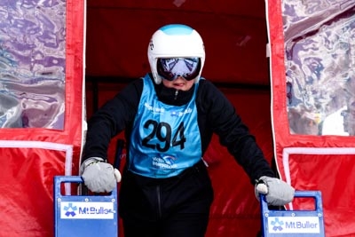 Div 3 Girls Snowboard GS Gate Shots
