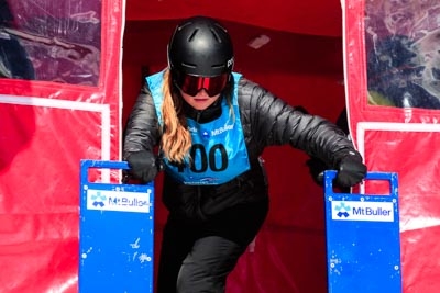 Div 2 Girls Snowboard GS – Gate Shots