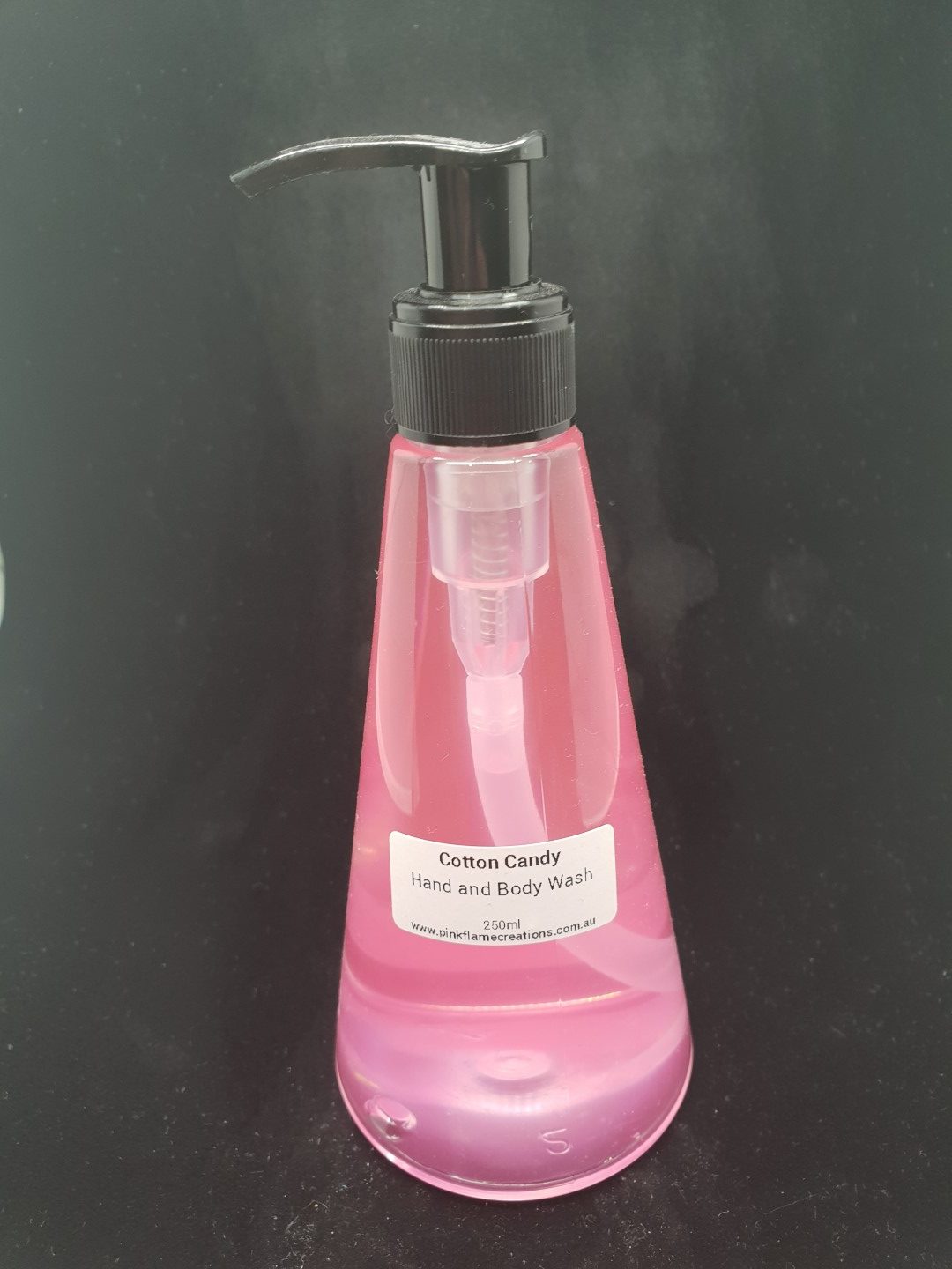 Hand and Body Wash 250ml Cotton Candy Pink Flame Creations