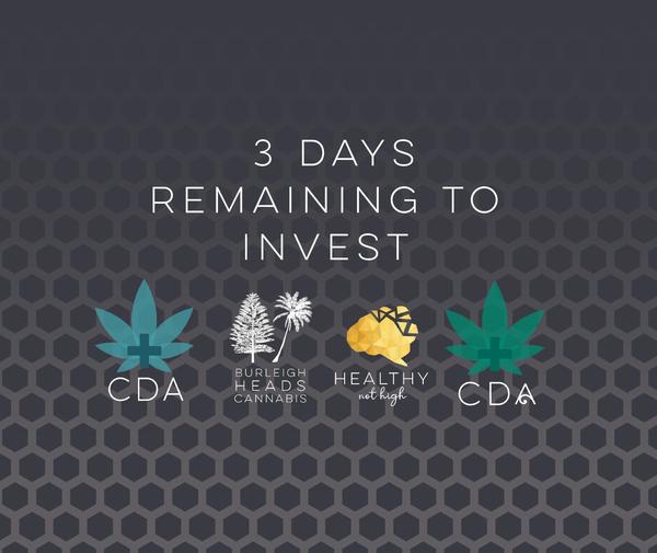 CDA Health 3 days remain