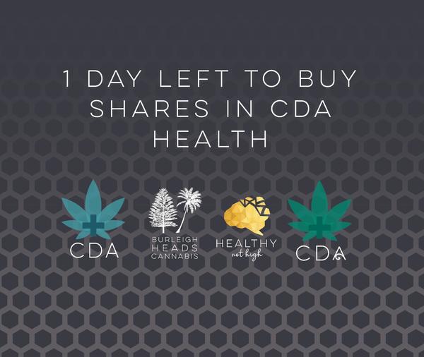 1 day left to invest in CDA Health