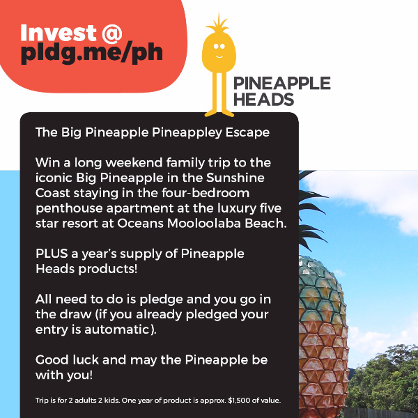 Pineapple Heads Limited PledgeMe