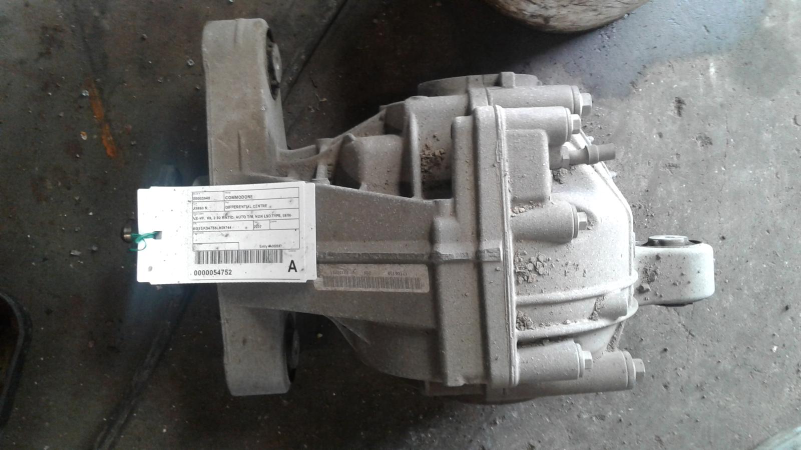 View Auto part Differential Centre Holden Commodore 2007