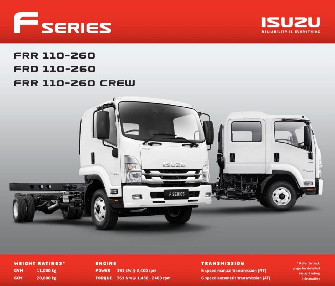 2024 Isuzu F Series FRR110260 Trucks 2024 FRR110260 Auto LWB CC