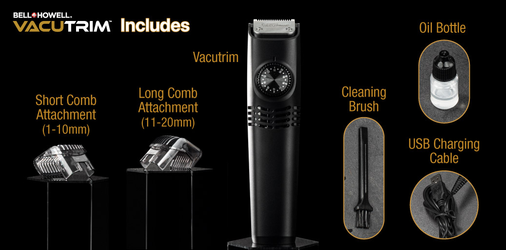 Vacutrim Total Body, Rechargeable Trimmer