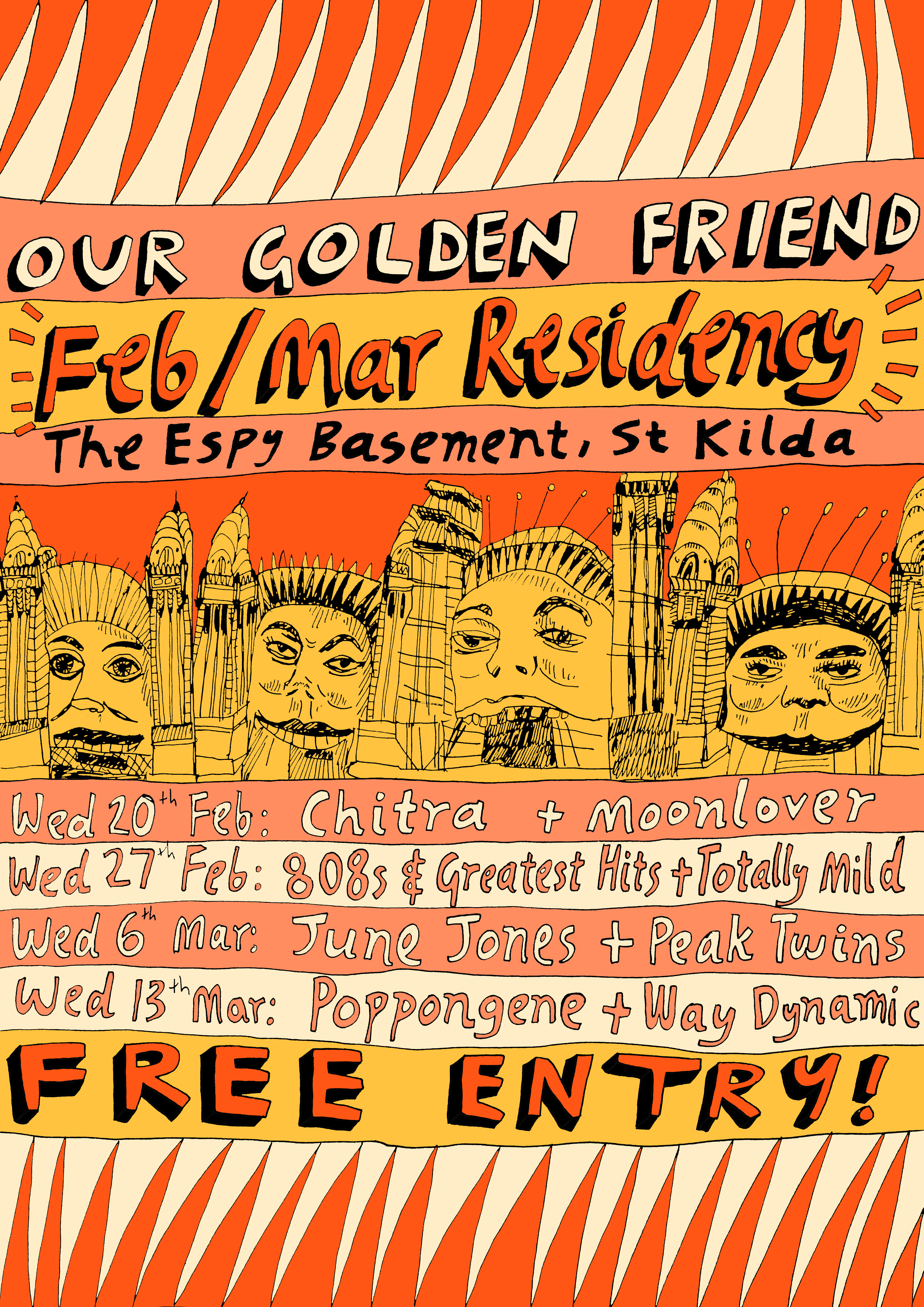Buy Our Golden Friend presents: Chitra + Moonlover tickets ...