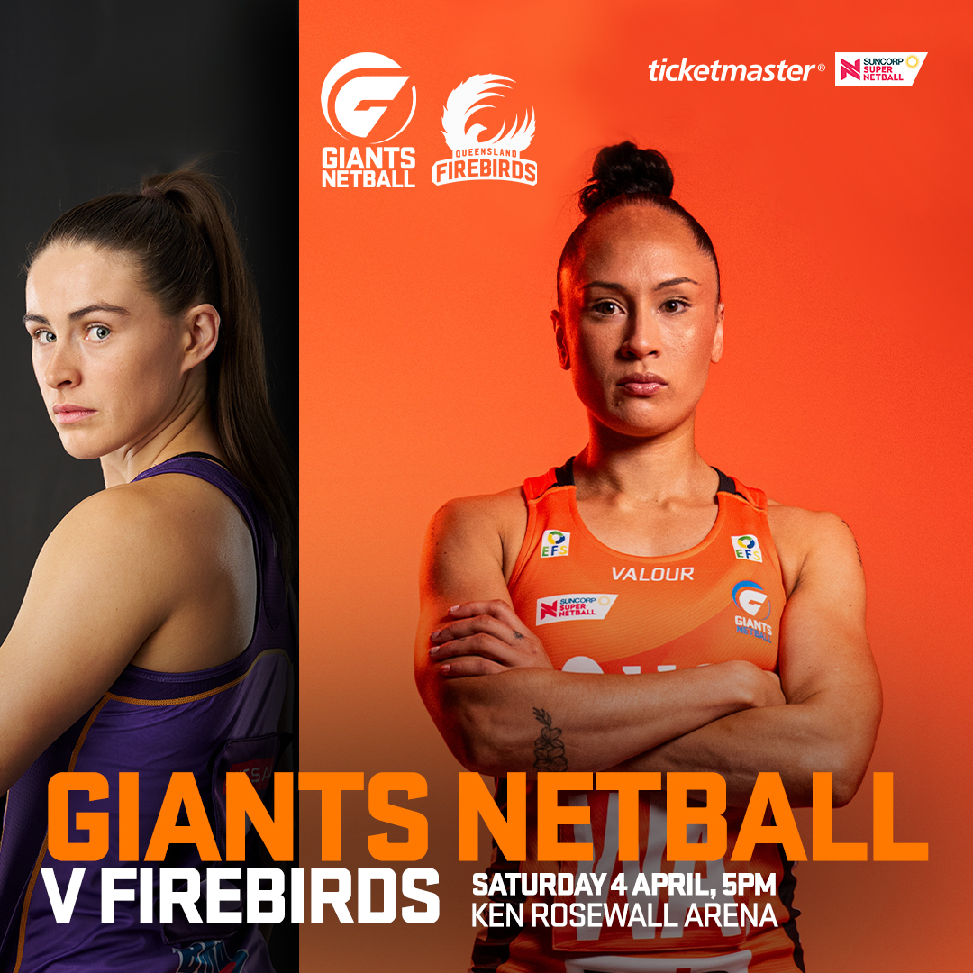 GIANTS Netball v QLD Firebirds