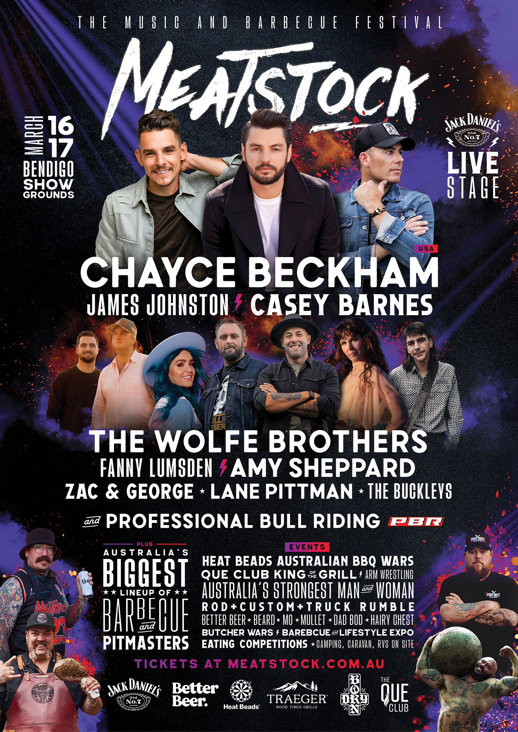 Buy Meatstock Bendigo The Music, Barbecue and Camping Festival