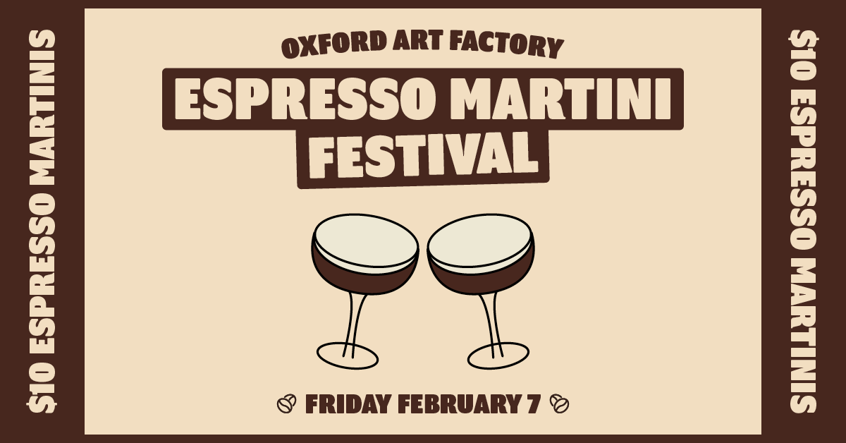 Buy ESPRESSO MARTINI FESTIVAL tickets, NSW 2020 Moshtix