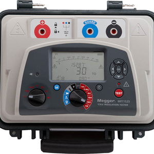 Megger MIT1525 insulation resistance tester phone line wiring troubleshoot 