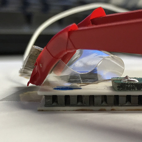 A temperature sensor for artificial skin Skin