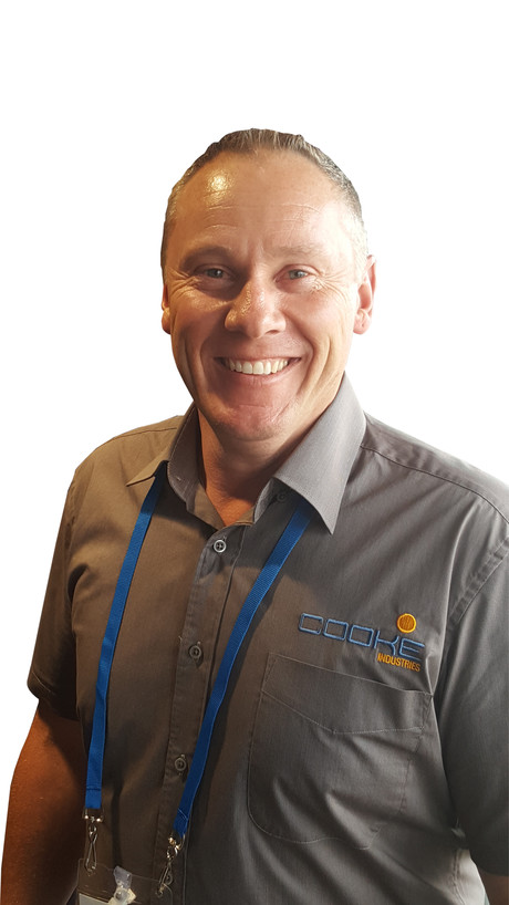 Cooke Industries appoints northern sales manager Shane mackenzie deep etched photo