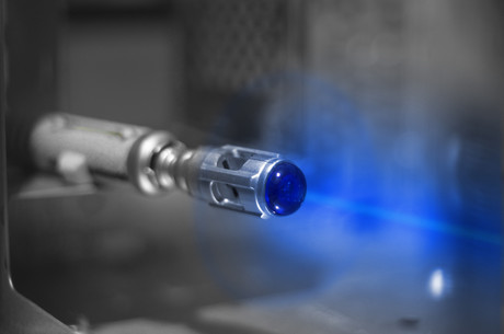 Diamond-based sensor inspired by a sonic screwdriver Sonic