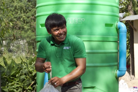 Thinking differently: generating renewable gas out of household waste in Cambodia Atec 1